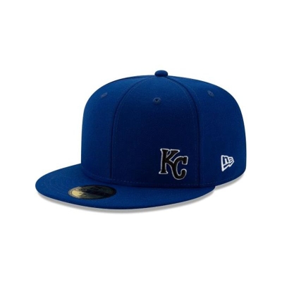 Kansas City Royals Gorra | New Era MLB Flawless 59fifty Fitted Cap Mexico - Azules